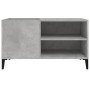 Mueble discos madera contrachapada gris hormigón 84,5x38x48 cm de vidaXL, Almacenamiento para CD y DVD - Ref: Foro24-831953, ...