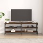 Oak brown plywood TV cabinet 140x30x50 cm by vidaXL, TV Furniture - Ref: Foro24-826748, Price: 64,99 €, Discount: %