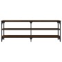 Mueble de TV madera contrachapada marrón roble 140x30x50 cm de vidaXL, Muebles TV - Ref: Foro24-826748, Precio: 64,09 €, Desc...