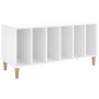 Mueble para discos madera contrachapada blanco 100x38x48 cm de vidaXL, Almacenamiento para CD y DVD - Ref: Foro24-831973, Pre...