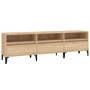 Sonoma oak plywood TV cabinet 150x30x44.5 cm by vidaXL, TV Furniture - Ref: Foro24-831920, Price: 97,82 €, Discount: %