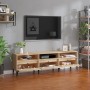 Sonoma oak plywood TV cabinet 150x30x44.5 cm by vidaXL, TV Furniture - Ref: Foro24-831920, Price: 97,82 €, Discount: %