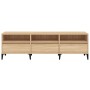 Sonoma oak plywood TV cabinet 150x30x44.5 cm by vidaXL, TV Furniture - Ref: Foro24-831920, Price: 97,82 €, Discount: %