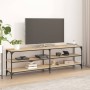 Sonoma oak plywood TV cabinet 160x30x50 cm by vidaXL, TV Furniture - Ref: Foro24-826750, Price: 68,29 €, Discount: %