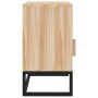 Mesitas noche 2 uds hierro y madera contrachapada 40x30x55,5 cm de vidaXL, Mesitas de noche - Ref: Foro24-352096, Precio: 108...