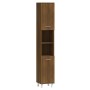 Brown oak plywood bathroom cabinet 30x30x179 cm by vidaXL, Bathroom furniture - Ref: Foro24-825833, Price: 91,92 €, Discount: %