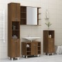 Brown oak plywood bathroom cabinet 30x30x179 cm by vidaXL, Bathroom furniture - Ref: Foro24-825833, Price: 91,92 €, Discount: %