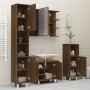 Brown oak plywood bathroom cabinet 30x30x179 cm by vidaXL, Bathroom furniture - Ref: Foro24-825833, Price: 91,92 €, Discount: %