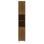 Brown oak plywood bathroom cabinet 30x30x179 cm by vidaXL, Bathroom furniture - Ref: Foro24-825833, Price: 91,92 €, Discount: %