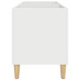 Mueble para discos madera contrachapada blanco 74,5x38x48 cm de vidaXL, Almacenamiento para CD y DVD - Ref: Foro24-831957, Pr...