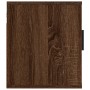 Wall TV cabinets 2 pcs brown oak 40x34.5x40 cm by vidaXL, TV Furniture - Ref: Foro24-816655, Price: 64,99 €, Discount: %