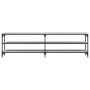 TV-Schrank Sonoma aus grauem Metall und Sperrholz, 180 x 30 x 50 cm von vidaXL, TV-Möbel - Ref: Foro24-826757, Preis: 67,13 €...