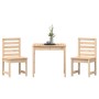 Garden table and chairs 3 pieces solid pine wood by vidaXL, Garden sets - Ref: Foro24-3154671, Price: 195,87 €, Discount: %