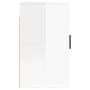 Mueble para TV de pared blanco brillante 40x34,5x60 cm de vidaXL, Muebles TV - Ref: Foro24-816660, Precio: 43,02 €, Descuento: %