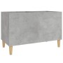 Mueble discos madera contrachapada gris hormigón 74,5x38x48 cm de vidaXL, Almacenamiento para CD y DVD - Ref: Foro24-831961, ...