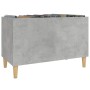 Mueble discos madera contrachapada gris hormigón 74,5x38x48 cm de vidaXL, Almacenamiento para CD y DVD - Ref: Foro24-831961, ...