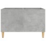 Mueble discos madera contrachapada gris hormigón 74,5x38x48 cm de vidaXL, Almacenamiento para CD y DVD - Ref: Foro24-831961, ...