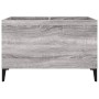 Mueble discos madera contrachapada gris sonoma 74,5x38x48 cm de vidaXL, Almacenamiento para CD y DVD - Ref: Foro24-831971, Pr...