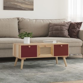 Plywood coffee table with drawers 80x40x35.5 cm by vidaXL, Coffee table - Ref: Foro24-352159, Price: 72,99 €, Discount: %