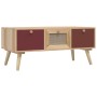 Plywood coffee table with drawers 80x40x35.5 cm by vidaXL, Coffee table - Ref: Foro24-352159, Price: 76,50 €, Discount: %