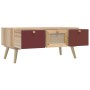 Plywood coffee table with drawers 80x40x35.5 cm by vidaXL, Coffee table - Ref: Foro24-352159, Price: 76,50 €, Discount: %