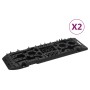 Traktionsbretter 2 Einheiten schwarzes Nylon 107x31x7 cm von vidaXL, Notfallausrüstung und Werkzeuge - Ref: Foro24-210771, Pr...