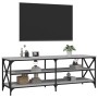 Sonoma gray plywood TV cabinet 140x40x50 cm by vidaXL, TV Furniture - Ref: Foro24-826727, Price: 76,58 €, Discount: %