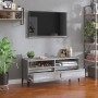 Sonoma gray plywood TV cabinet 100x34.5x44.5 cm by vidaXL, TV Furniture - Ref: Foro24-831907, Price: 74,12 €, Discount: %