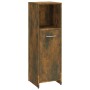 Smoked oak plywood bathroom cabinet 30x30x95 cm by vidaXL, Bathroom furniture - Ref: Foro24-825837, Price: 35,94 €, Discount: %