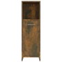 Smoked oak plywood bathroom cabinet 30x30x95 cm by vidaXL, Bathroom furniture - Ref: Foro24-825837, Price: 35,94 €, Discount: %