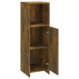 Badezimmerschrank Sperrholz geräucherte Eiche 30x30x95 cm von vidaXL, Badezimmermöbel - Ref: Foro24-825837, Preis: 35,94 €, R...