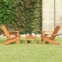 Adirondack Gartenmöbel-Set 3-teilig aus Akazienholz von vidaXL, Gartensets - Ref: Foro24-3152133, Preis: 330,11 €, Rabatt: %