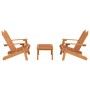 Juego de muebles de jardín Adirondack 3 piezas madera acacia de vidaXL, Conjuntos de jardín - Ref: Foro24-3152133, Precio: 33...