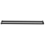 Estante para pared de ducha aluminio negro 90 cm de vidaXL, Accesorios para el baño - Ref: Foro24-153616, Precio: 71,44 €, De...