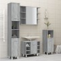 Sonoma gray plywood bathroom cabinet 30x30x179 cm by vidaXL, Bathroom furniture - Ref: Foro24-825832, Price: 88,22 €, Discoun...