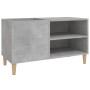 Concrete gray plywood disc cabinet 84.5x38x48 cm by vidaXL, CD and DVD storage - Ref: Foro24-831945, Price: 61,50 €, Discount: %