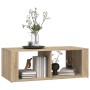 Sonoma oak plywood coffee table 100x50x36 cm by vidaXL, Coffee table - Ref: Foro24-816523, Price: 51,24 €, Discount: %