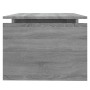 Mesa de centro madera contrachapada gris Sonoma 68x50x38 cm de vidaXL, Mesas de centro - Ref: Foro24-825841, Precio: 46,73 €,...