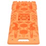 Tablas de tracción 2 unidades nailon naranja 107x31x7 cm de vidaXL, Kits y herramientas de emergencia - Ref: Foro24-210772, P...