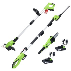 Cordless 3-piece garden power tool set by vidaXL, Motorized Equipment Sets for Outdoor Use - Ref: Foro24-3154949, Price: 332,...