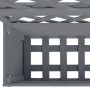 Planters with trellis 2 units WPC gray 65x33x135 cm by vidaXL, Pots and planters - Ref: Foro24-3154899, Price: 292,35 €, Disc...