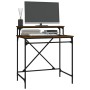 Sonoma iron and plywood desk 80x50x90 cm by vidaXL, Desks - Ref: Foro24-826708, Price: 50,89 €, Discount: %