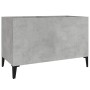 Concrete gray plywood disc cabinet 74.5x38x48 cm by vidaXL, CD and DVD storage - Ref: Foro24-831969, Price: 33,99 €, Discount: %