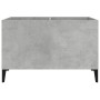 Concrete gray plywood disc cabinet 74.5x38x48 cm by vidaXL, CD and DVD storage - Ref: Foro24-831969, Price: 33,99 €, Discount: %