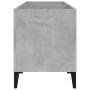 Concrete gray plywood disc cabinet 74.5x38x48 cm by vidaXL, CD and DVD storage - Ref: Foro24-831969, Price: 33,99 €, Discount: %