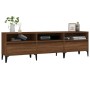 Mueble de TV madera contrachapada roble marrón 150x30x44,5 cm de vidaXL, Muebles TV - Ref: Foro24-831924, Precio: 100,82 €, D...