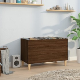 Brown oak plywood disc cabinet 74.5x38x48 cm by vidaXL, CD and DVD storage - Ref: Foro24-831964, Price: 42,42 €, Discount: %