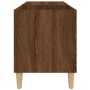 Mueble discos madera contrachapada roble marrón 84,5x38x48 cm de vidaXL, Almacenamiento para CD y DVD - Ref: Foro24-831948, P...