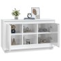 Aparador de madera contrachapada blanco brillante 102x35x60 cm de vidaXL, Aparadores - Ref: Foro24-831879, Precio: 109,18 €, ...