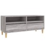 Mueble de TV madera contrachapada gris Sonoma 100x34,5x44,5 cm de vidaXL, Muebles TV - Ref: Foro24-831899, Precio: 63,99 €, D...